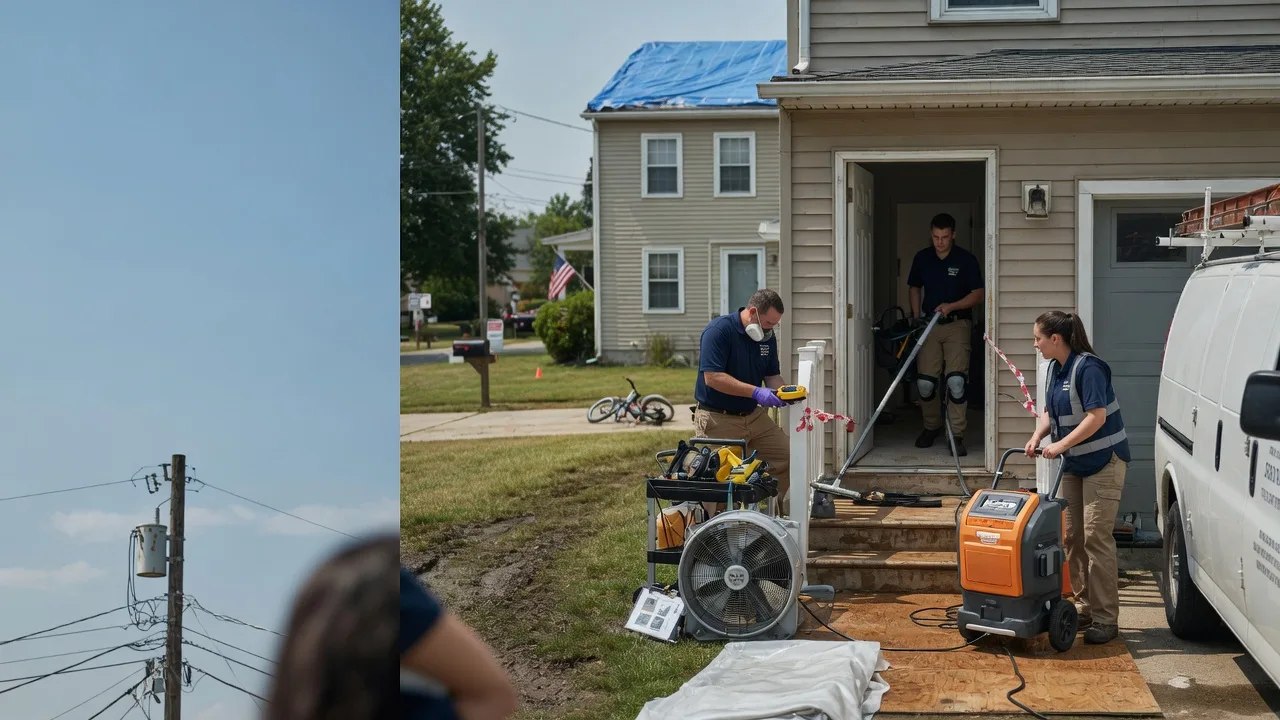 Water Damage Repair in Caldwell, OH near me